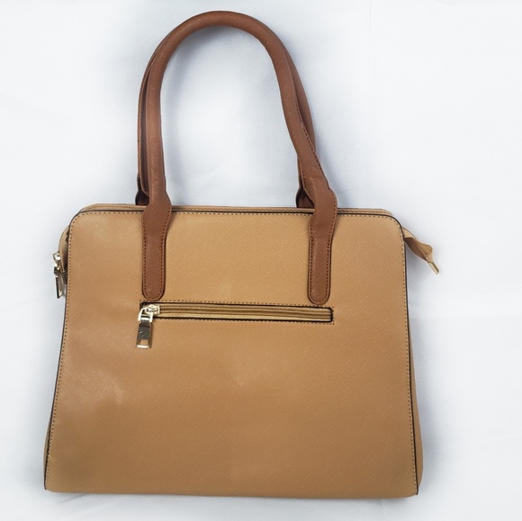 COLOR BLOCK BAG - Brown - Picture 2 of 2